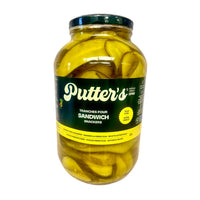 Thumbnail for Putters Sandwich Snackers Extra Garlic Pickles - 1 x 2 L