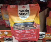 Thumbnail for Made Better Bacon-Style Dog Treats - 1 x 1.3 Kg
