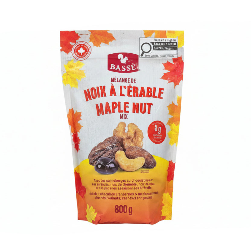 Basse Maple Nut Mix - 1 x 800 Grams