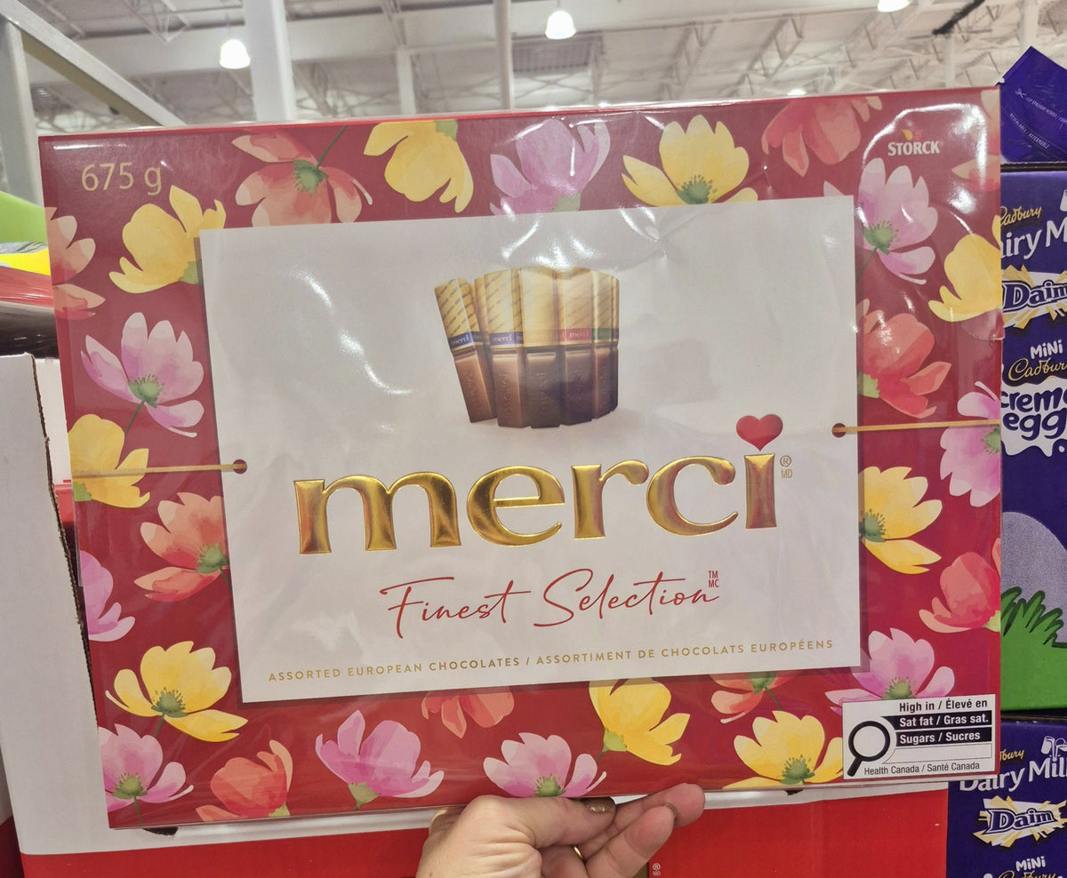 Merci Chocolate Spring Box - 1 x 675 Grams