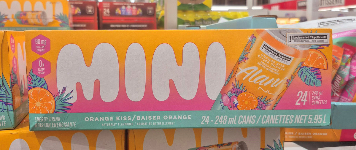 Alani Nu MINI Energy Drinks- Orange Kiss - 1 x 5.9 Kilos