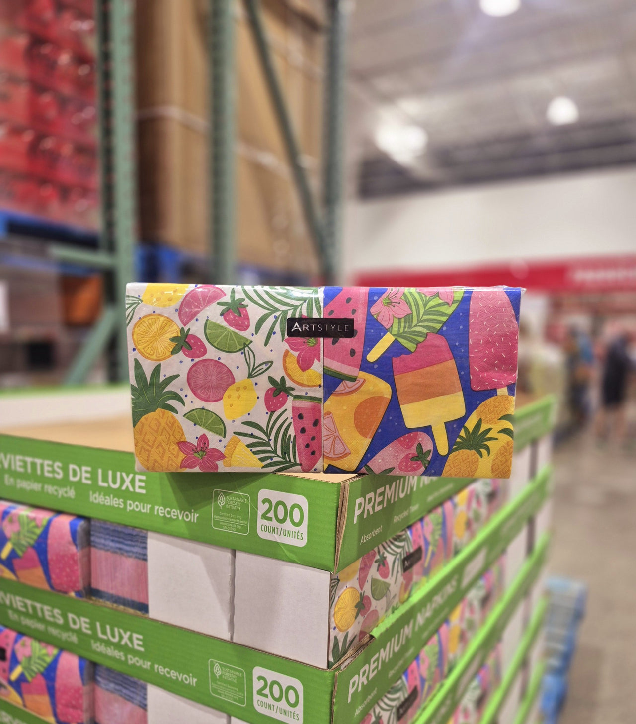 Innoware 3 Ply Summer Napkins - 1 x 100 Grams