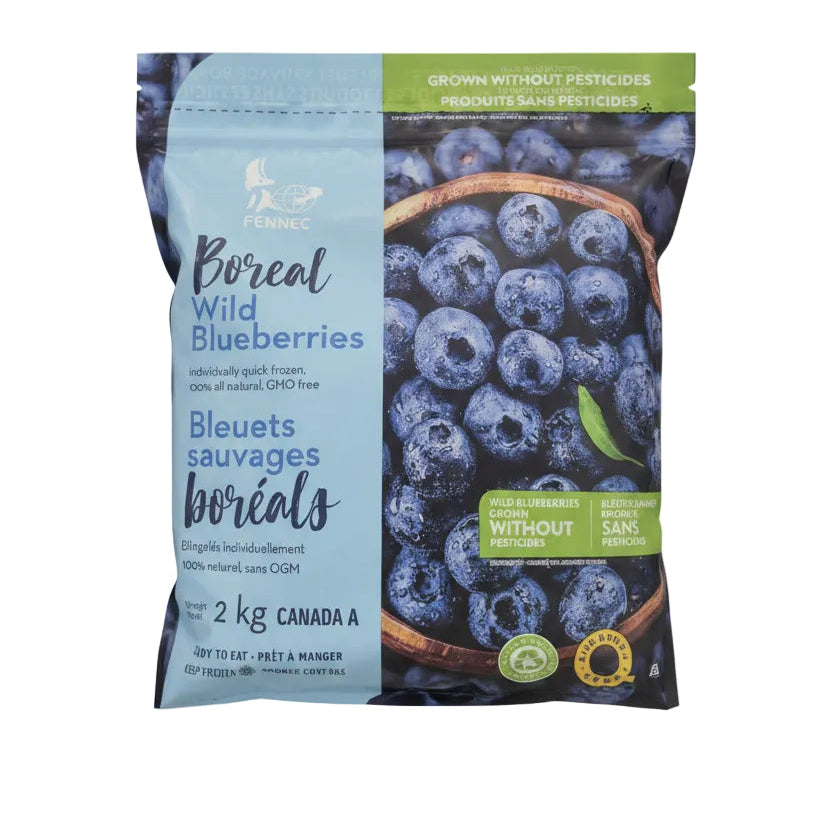 Boreal Wild Blueberries - 1 x 2 KG