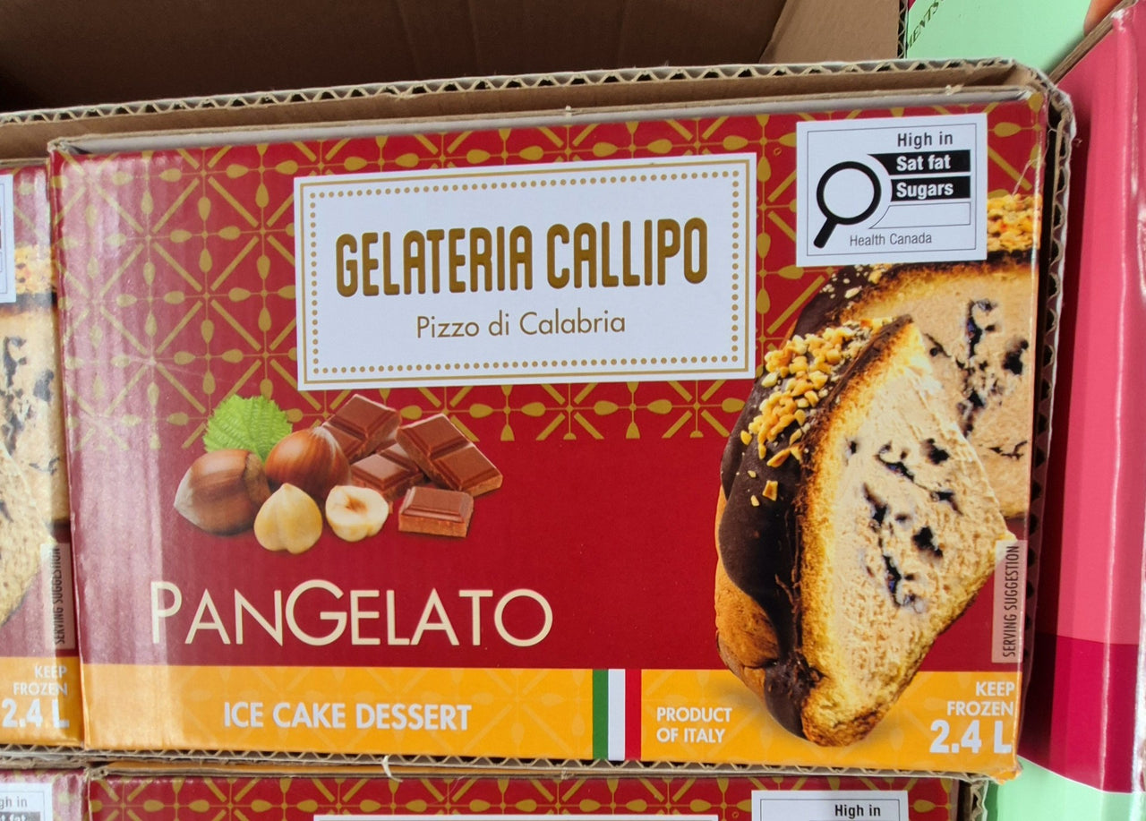 Pangelto Hazelnut Ice Cake Dessert - 1 x 2.4 L