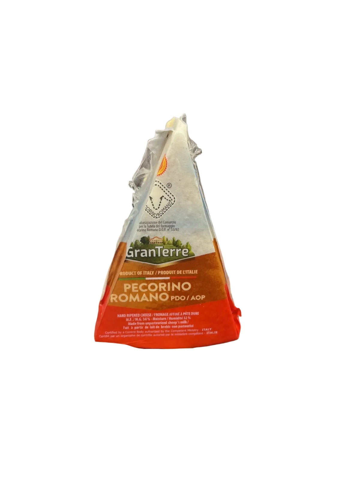 GranTerre Pecorino Romano Cheese 5 month - 1 x 1.1 KG