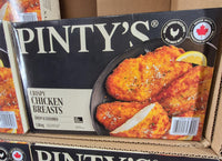 Thumbnail for Pinty's Frozen Crispy Chicken Breast - 1 x 1.36 Kilos