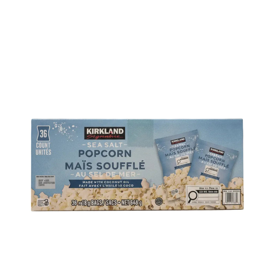 Sea Salt Popcorn - 1 x 648 Grams