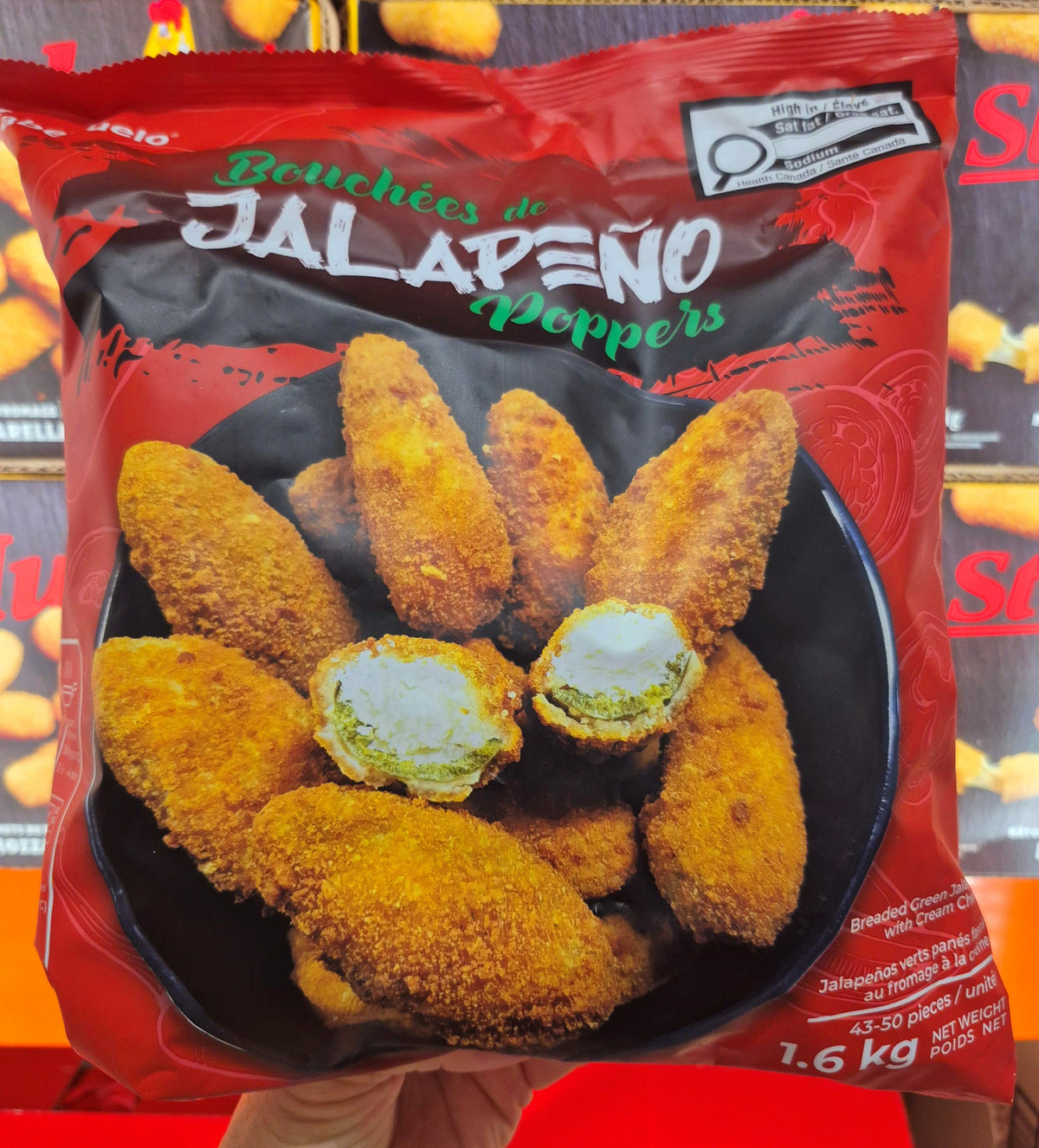 Cabezuelo Jalapeno Poppers - 1 x 1.6 Kilos