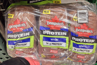 Thumbnail for Dempster's Protein White Bread - 3 x 600 Grams