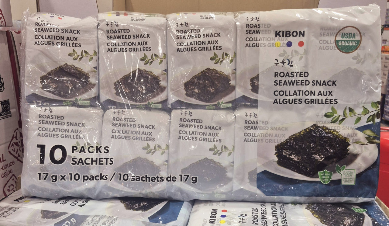 Kibon Organic Seaweed - 10 x 17 Grams