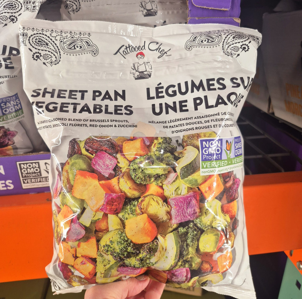 Tattooed Chef Sheet Pan Vegetables - 1 x 1.81 KG