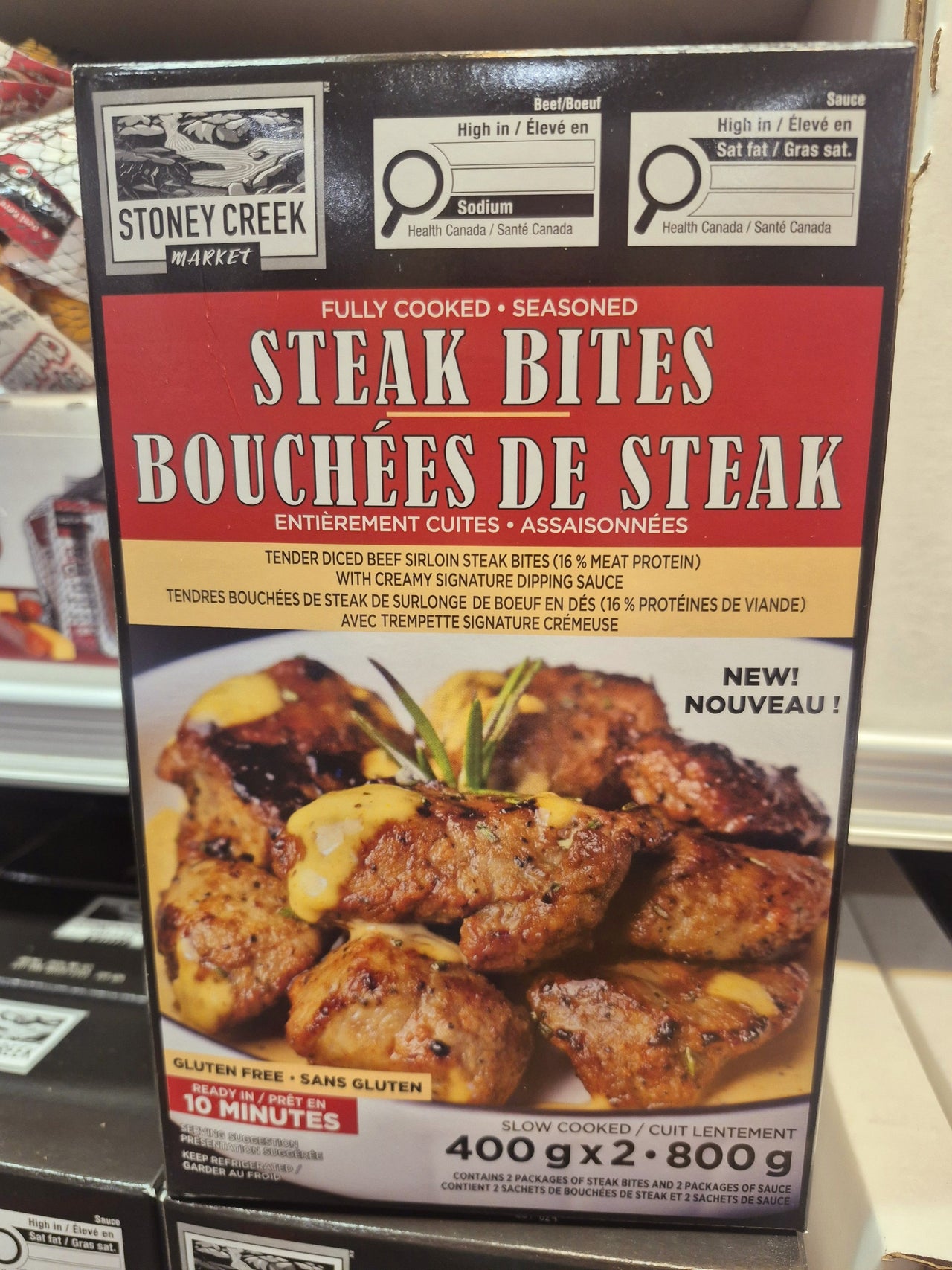 Stoney Creek Market Steak Bites - 2 x 400 Grams
