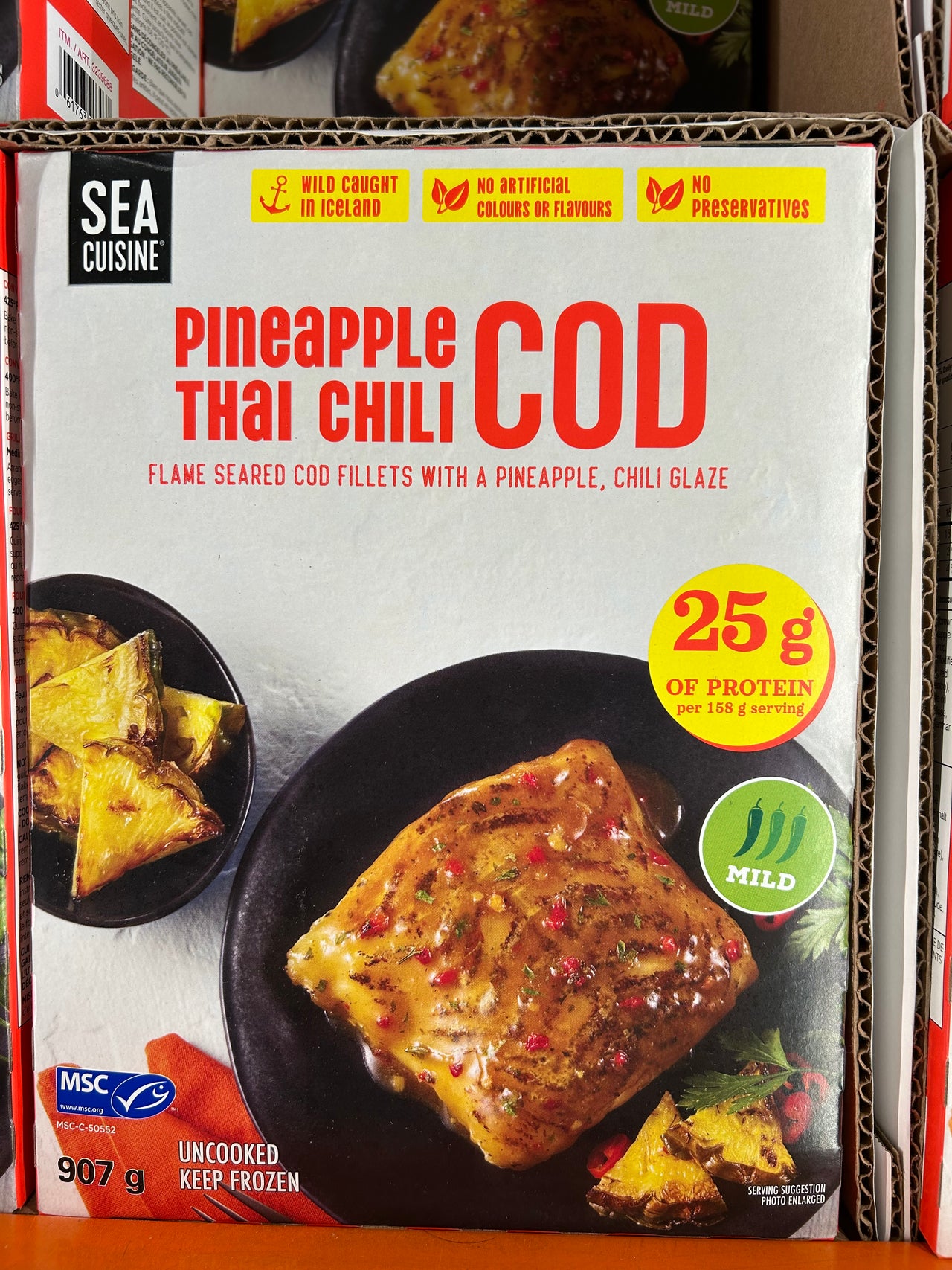 Sea Cuisine Pineapple Thai Cod - 1 x 907 Grams