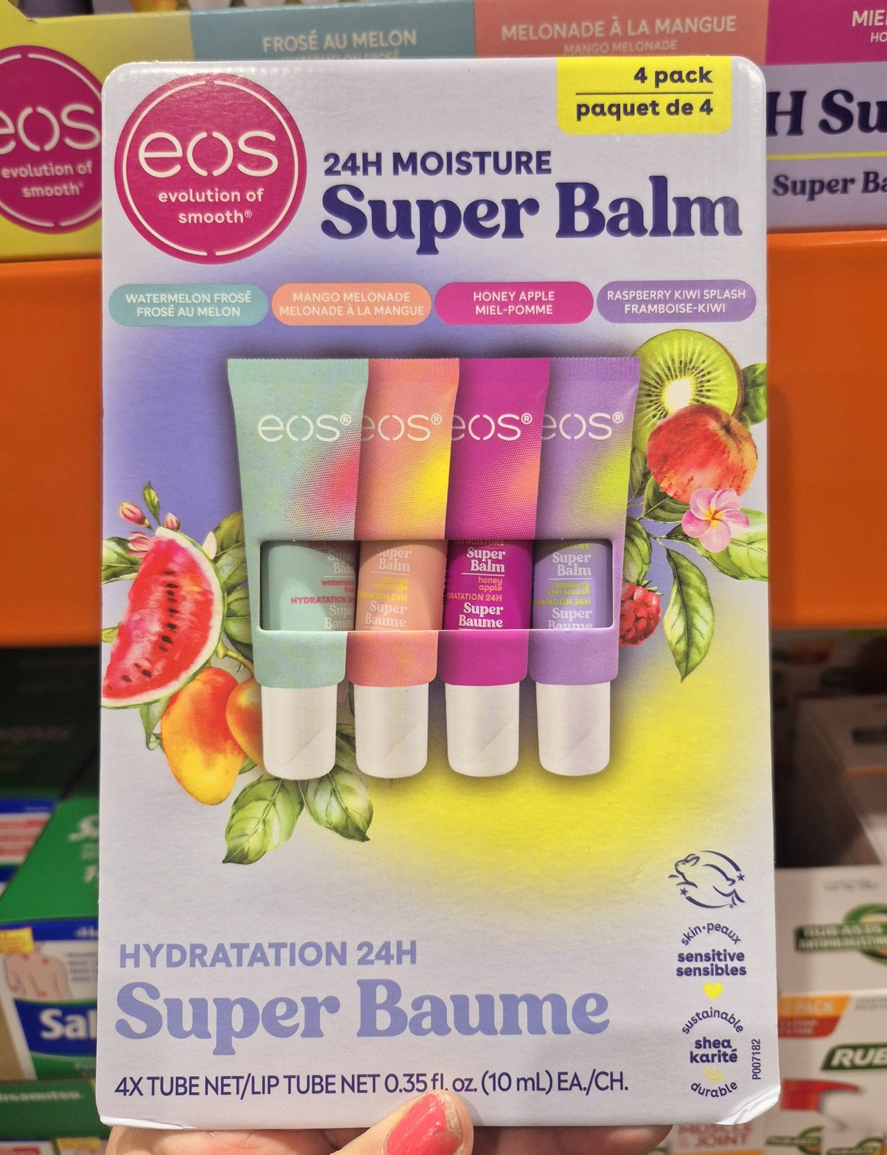 EOS 24H Moisture SuperBalm - 4 x 10 ML