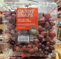Thumbnail for Candy Snap Red Seedless Grapes - 1 x 1.36 Kilos