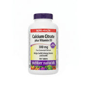 Webber Naturals Calcium Citrate + D - 1 x 450 Grams