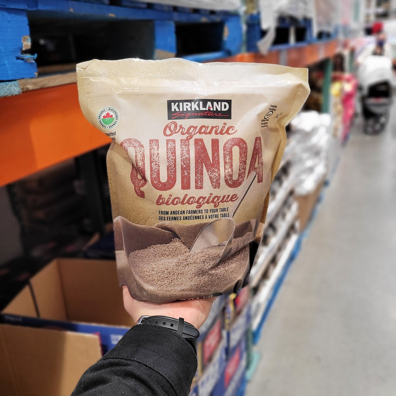 Image of Kirkland Organic Quinoa - 1 x 2.04 Kilos