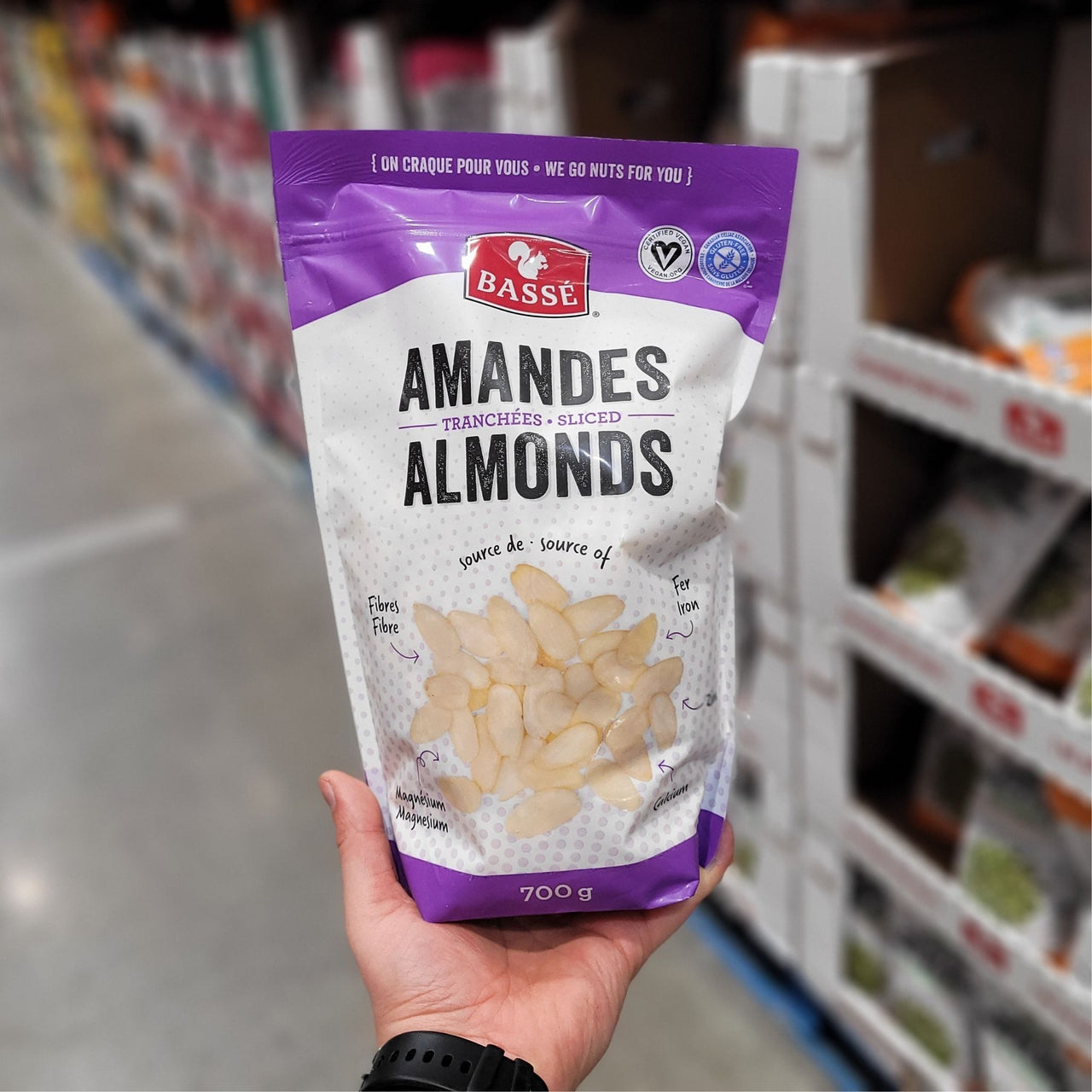 Image of Basse Sliced Almonds - 1 x 700 Grams