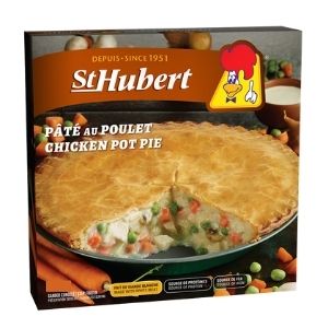 Image of St-Hubert Frozen Single Serve Chicken Pot Pie 8-Pack - 1 x 2.23 Kilos