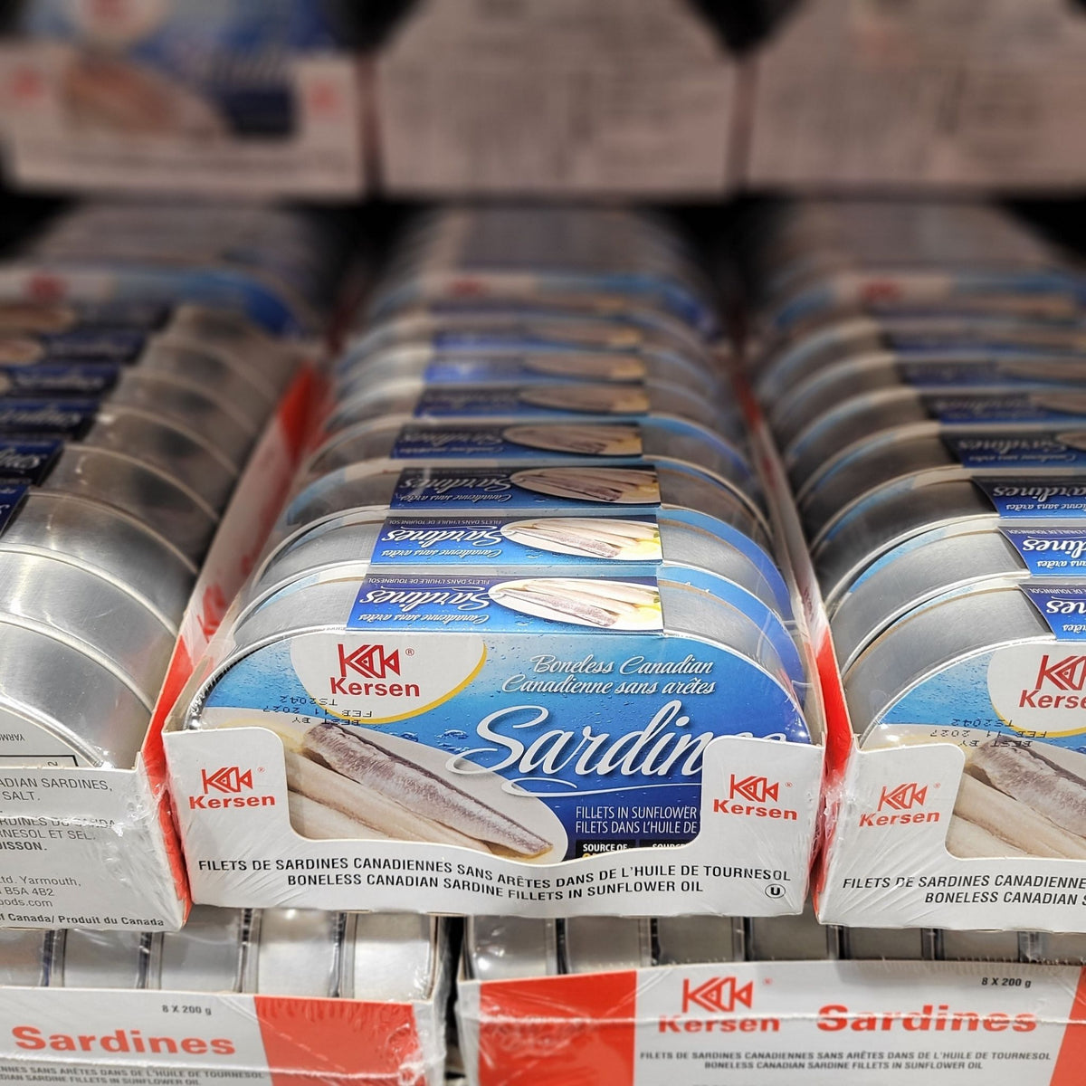 Image of Kersen Sardine Fillets - 8 x 1.6 Kilos