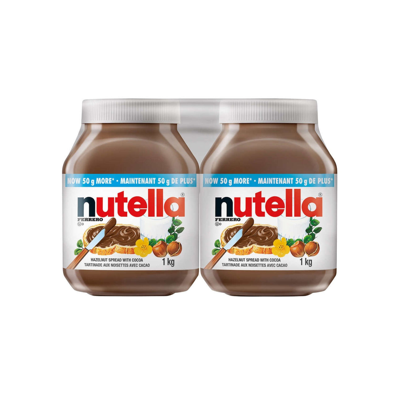 Image of Ferrero Nutella - 2 x 1Kilos