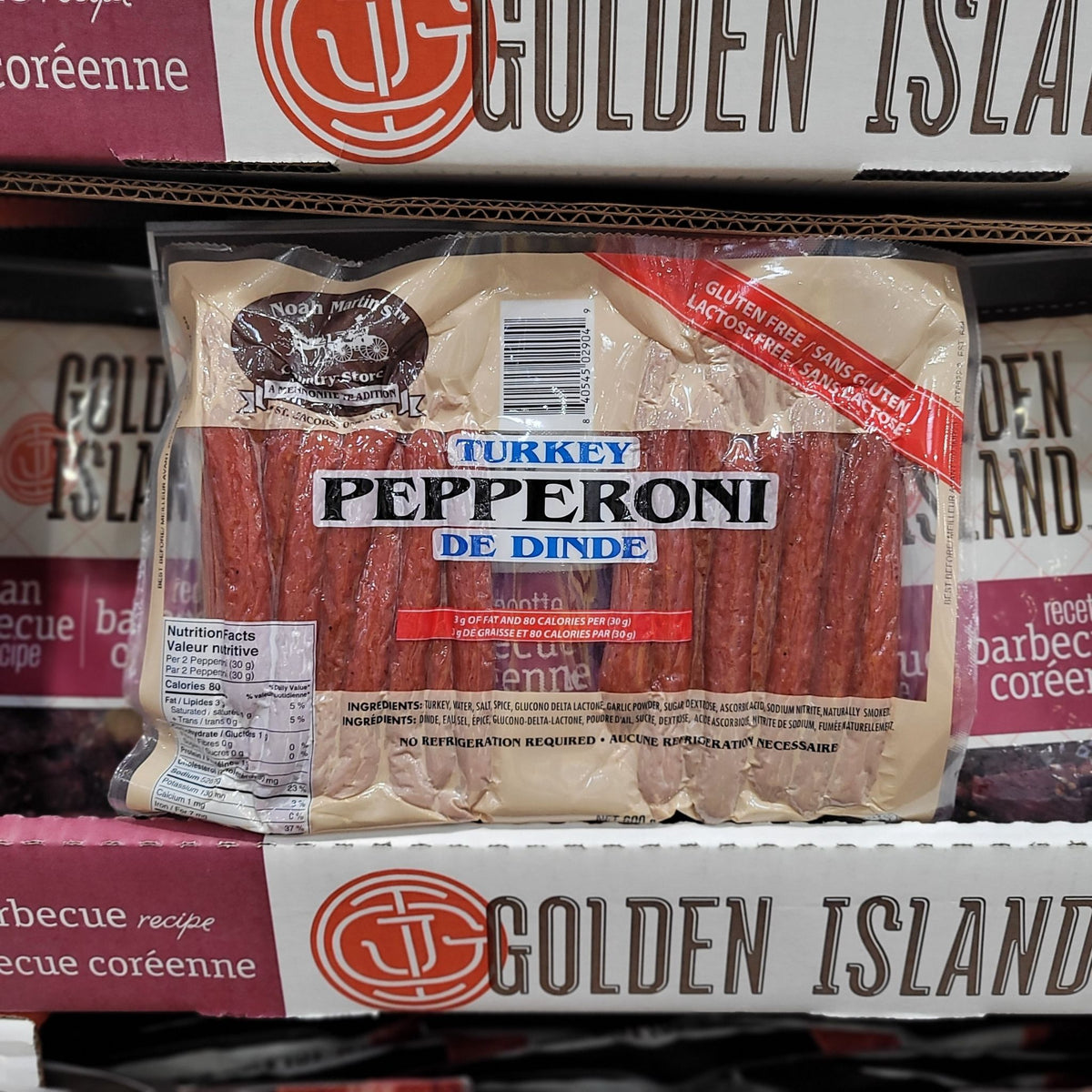 Image of Noah Martin's Turkey Pepperoni - 1 x 600 Grams