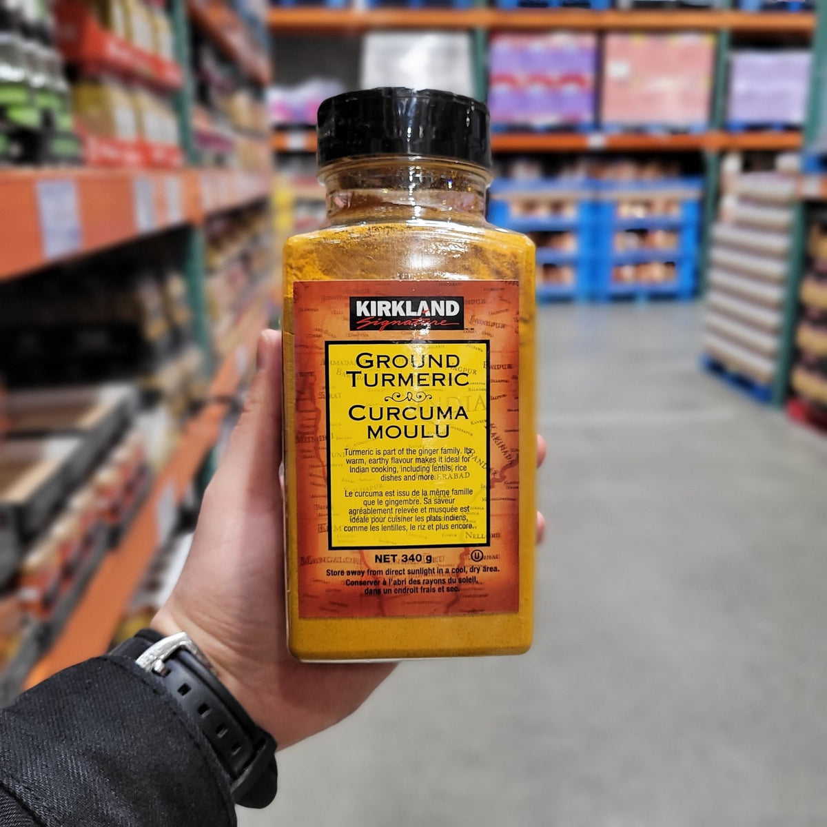 Image of Kirkland Ground Turmeric - 1 x 340 Grams