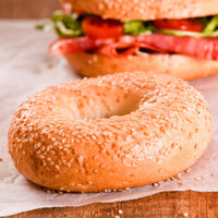 Thumbnail for Image of Sesame Bagels 12-Pack - 2 x 750 Grams