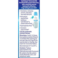 Thumbnail for Image of hydraSense Drops Advanced for Dry Eyes, 10 ml, 3-pack