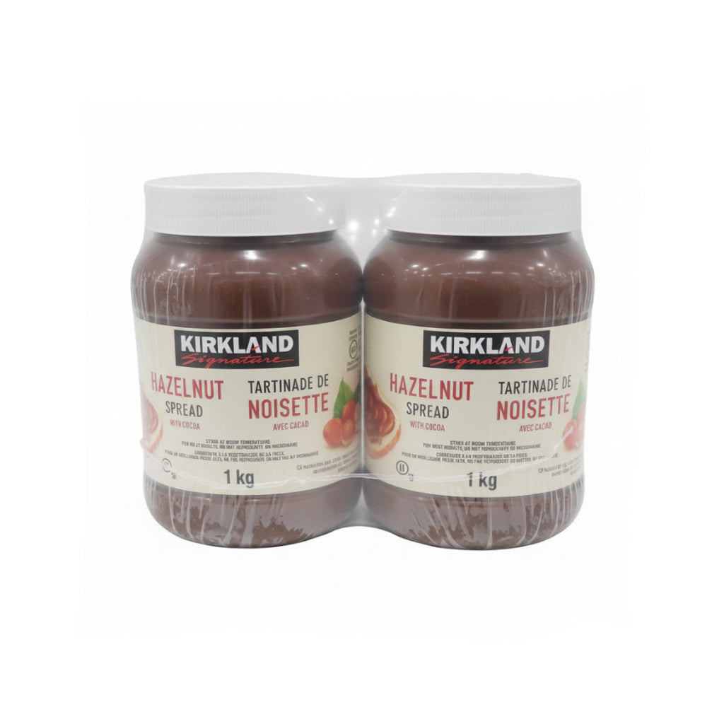 Image of Kirkland Hazelnut Spread - 2 x 1000 Grams