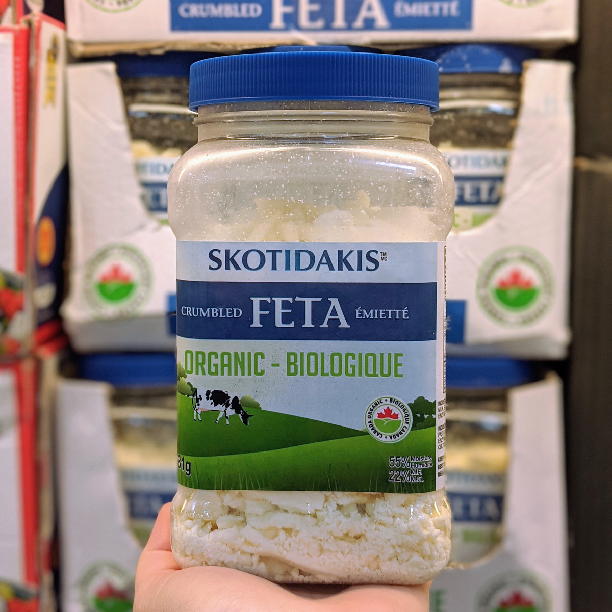 Image of Skotidakis Organic Crumbled Feta - 1 x 681 Grams