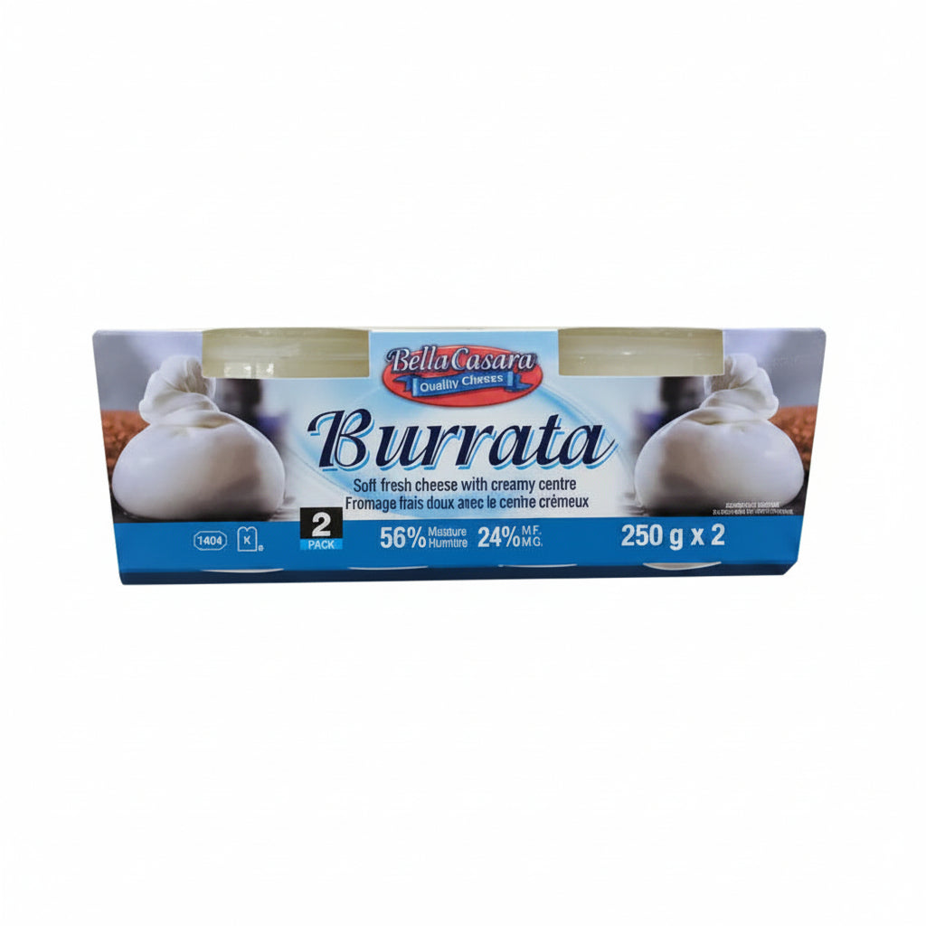 Image of Bella Casara Burrata Soft Fresh - 2 x 250 Grams