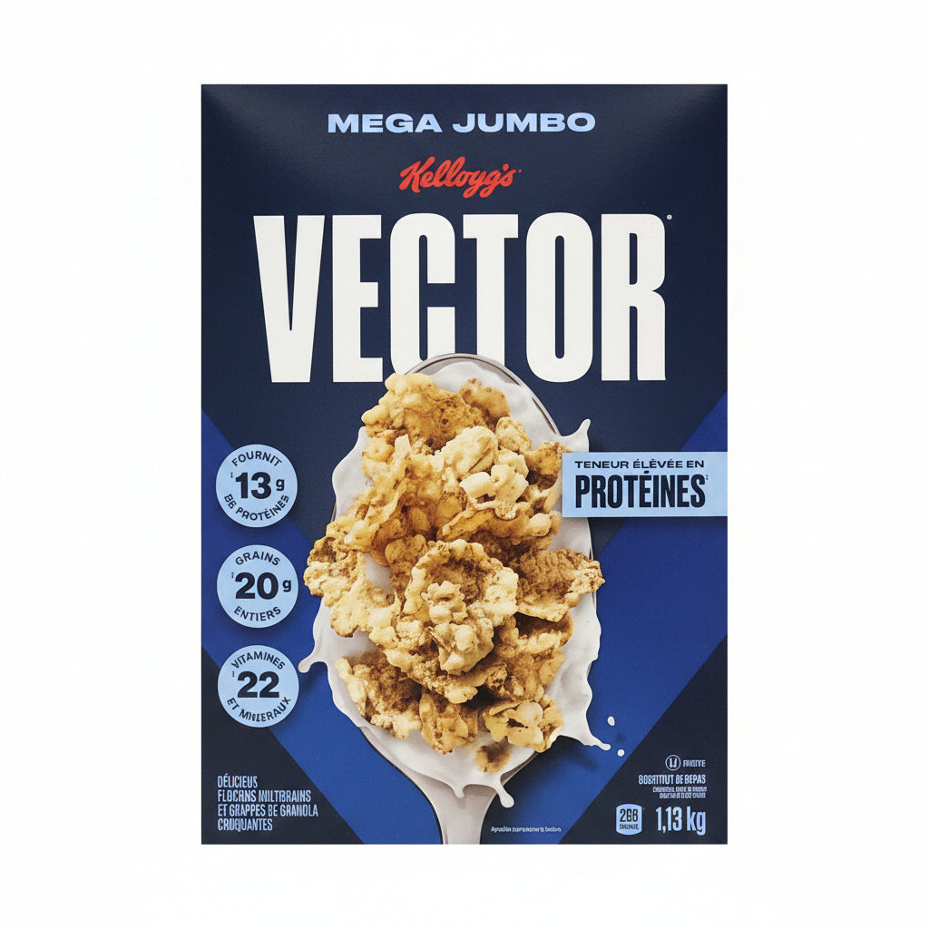 Image of Kellogg's Vector Cereal - 1 x 1.13 Kilos