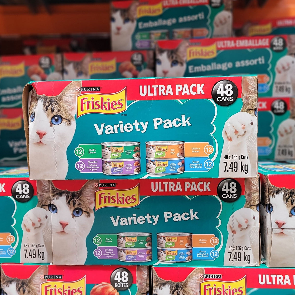Image of Friskies Variety Pack - 48 x 156 Grams