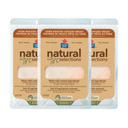 Image of Maple Leaf Natural Selections Sliced Oven Roasted Chicken Breast - 3 x 300 Grams