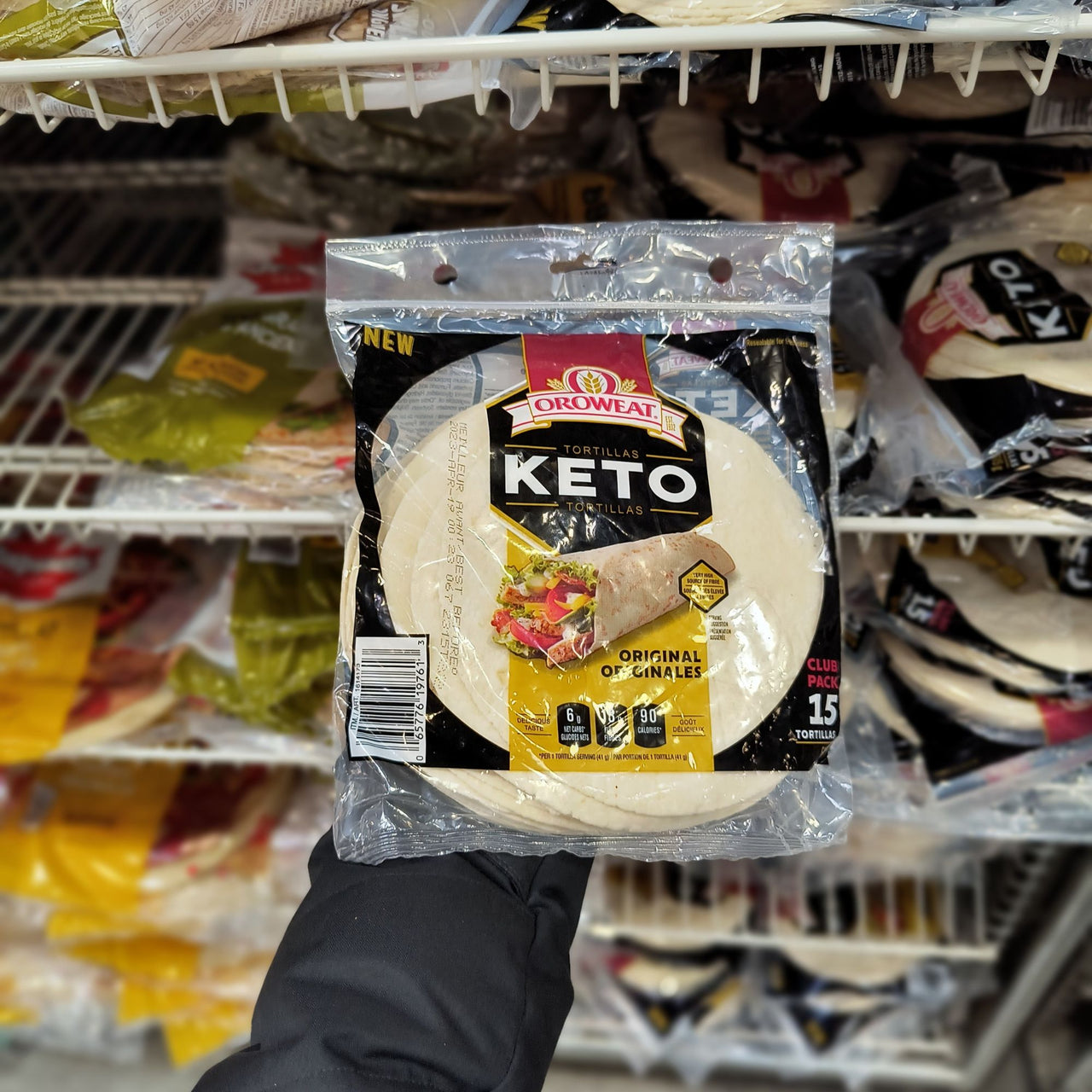 Image of Oroweat 7" Keto Tortillas - 1 x 615 Grams