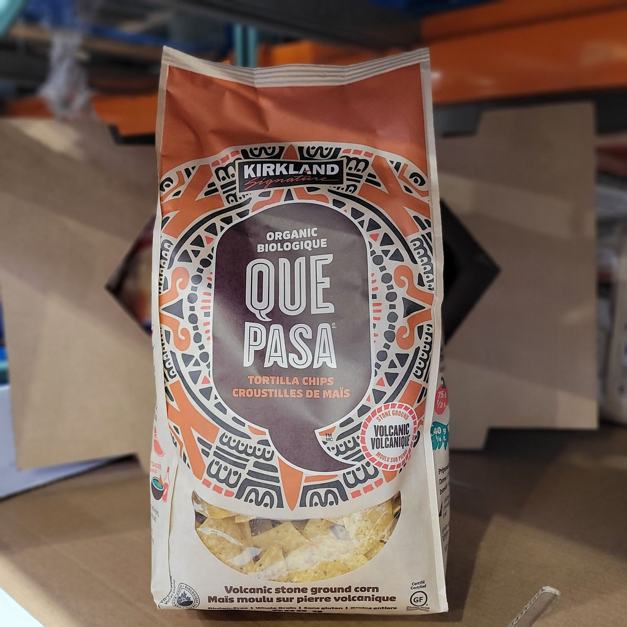 Image of Kirkland Signature Que Pasa Tortilla Chips - 1 x 908 Grams
