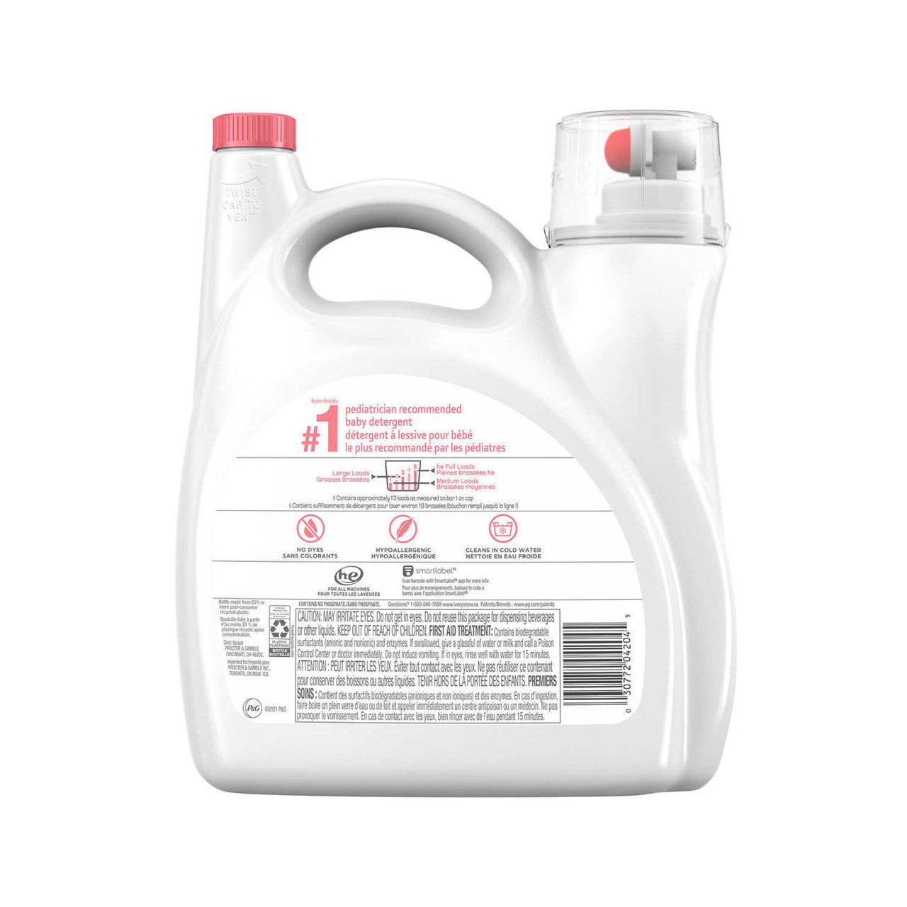 Image of Ivory Snow Newborn Liquid Laundry Detergent