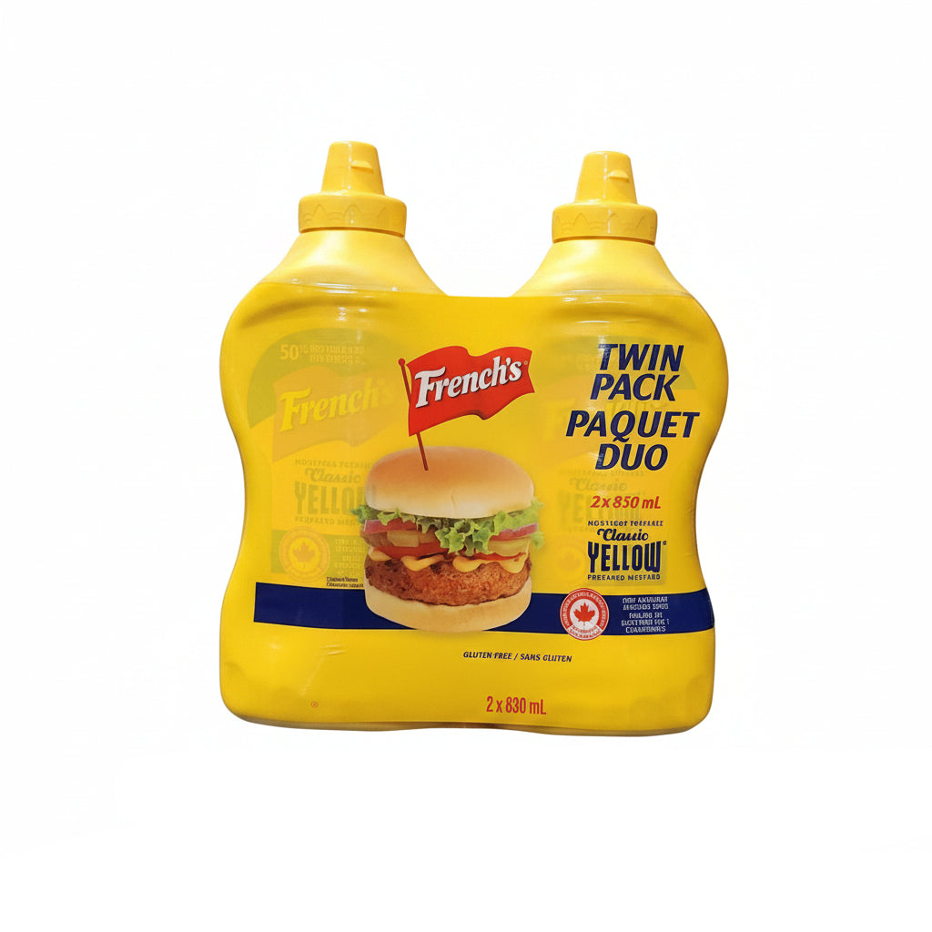 Image of French's Yellow Mustard - 2 x 830 Grams