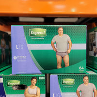 Thumbnail for Image of Depend Underwear For Men, Large, 84-Pack - 1 x 4494 Grams