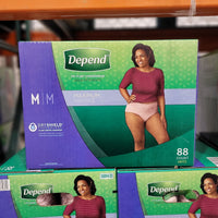Thumbnail for Image of Depend Underwear For Women, Medium, 88-Pack - 1 x 4494 Grams