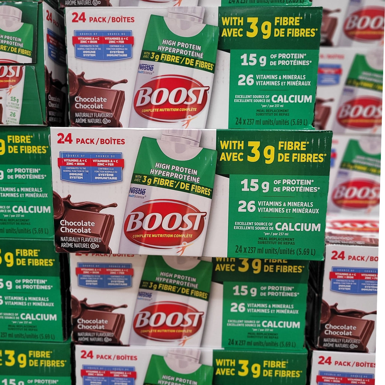 Image of Boost High Protein and Fibre 24-Pack - 24 x 237 Grams