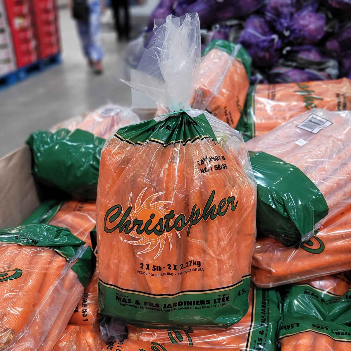 Image of Carrots - 2 x 2.27 Kilos