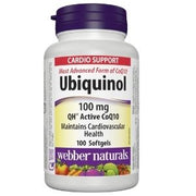 Image of Webber Naturals Ubiquinol 100mg Softgels 100-Pack - 1 x 135 Grams