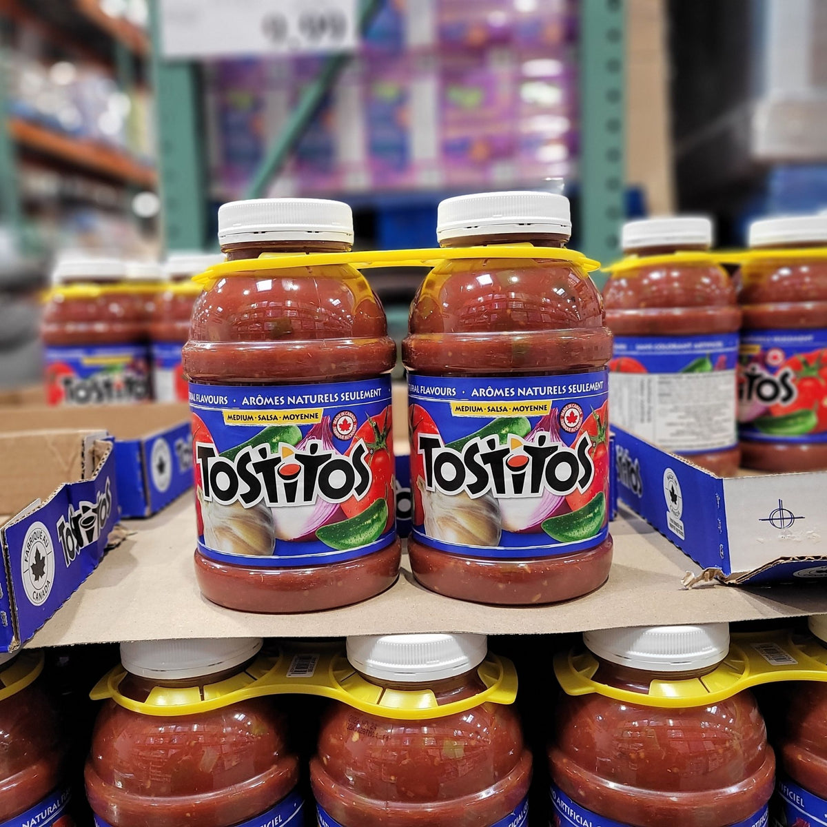 Image of Tostitos Medium Salsa 2-Pack - 2 x 1.21 Kilos