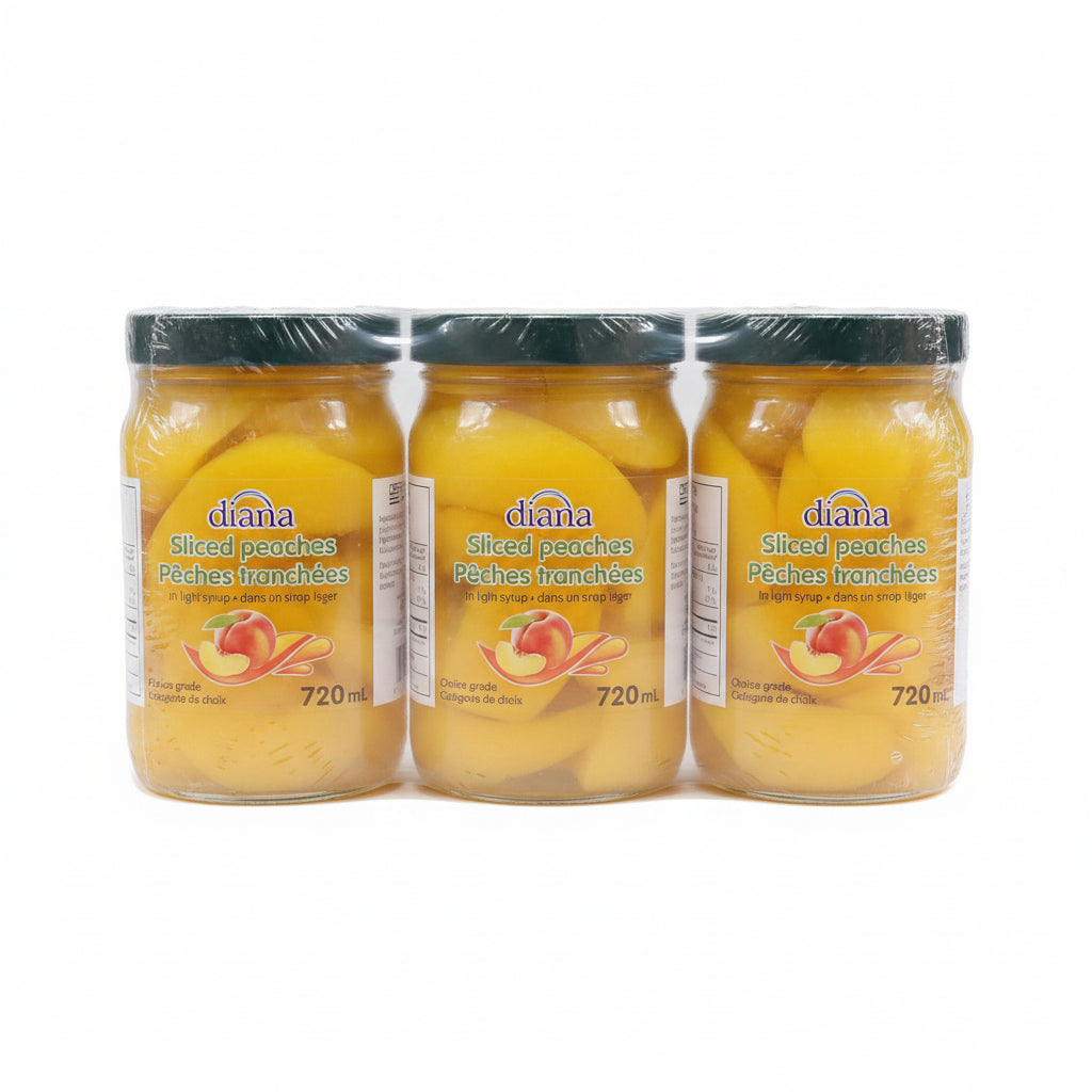 Image of Diana's Peach Slices - 3 x 720 Grams