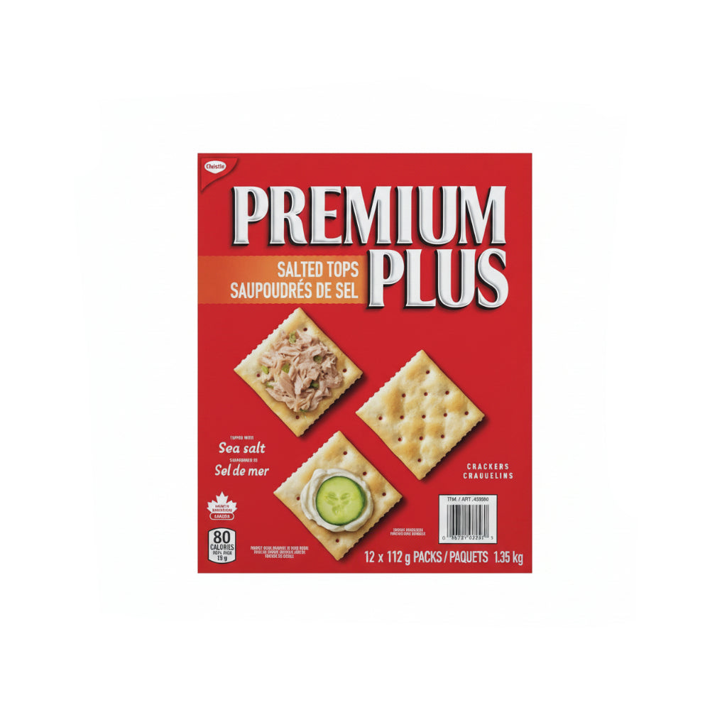 Image of Premium Plus Crackers Salted Tops - 1 x 1.35 Kilos