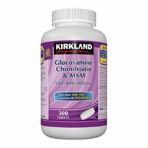 Image of Kirkland Signature Glucosamine, Chondroitin and MSM Tablets 300-Pack - 1 x 370 Grams