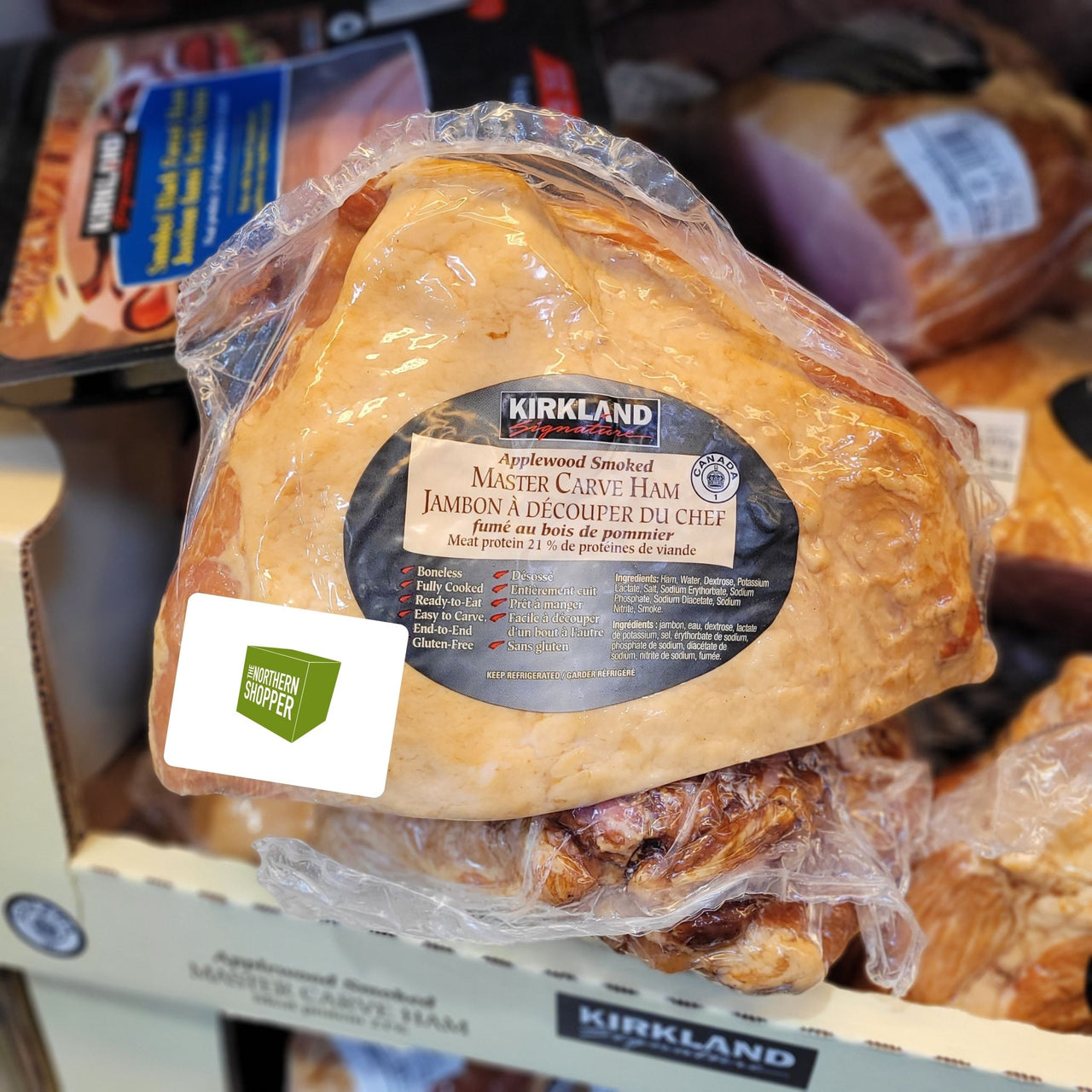 Image of Kirkland Signature Master Carve Half Ham - 1 x 1.5 Kilos
