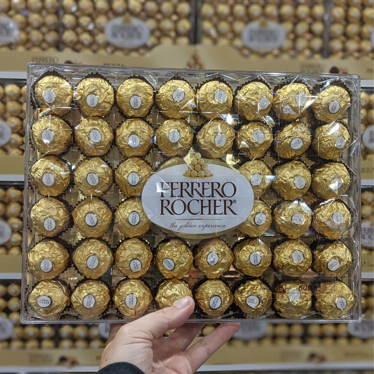 Image of Ferrero Rocher Hazelnut Chocolates - 1 x 600 Grams